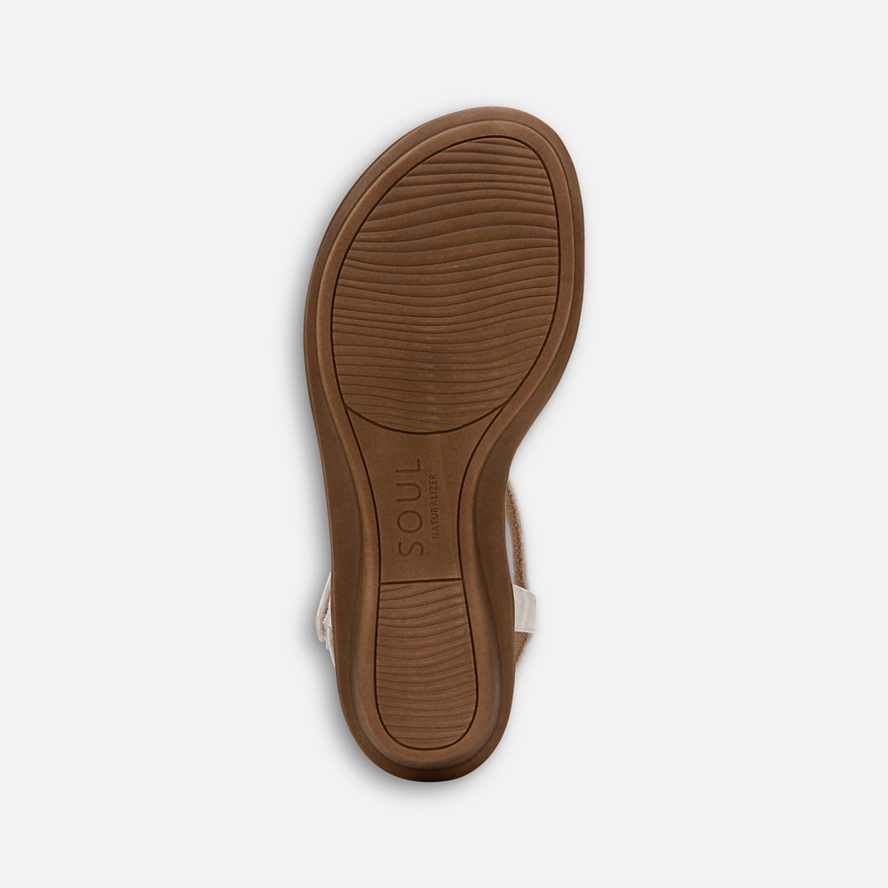 Naturalizer SOUL Solo Sandal - Beige Snake