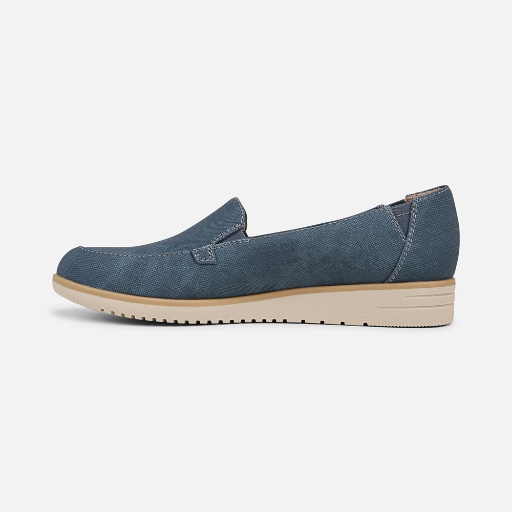 Naturalizer SOUL Idea Moc Loafer - Indigo Faux Leather