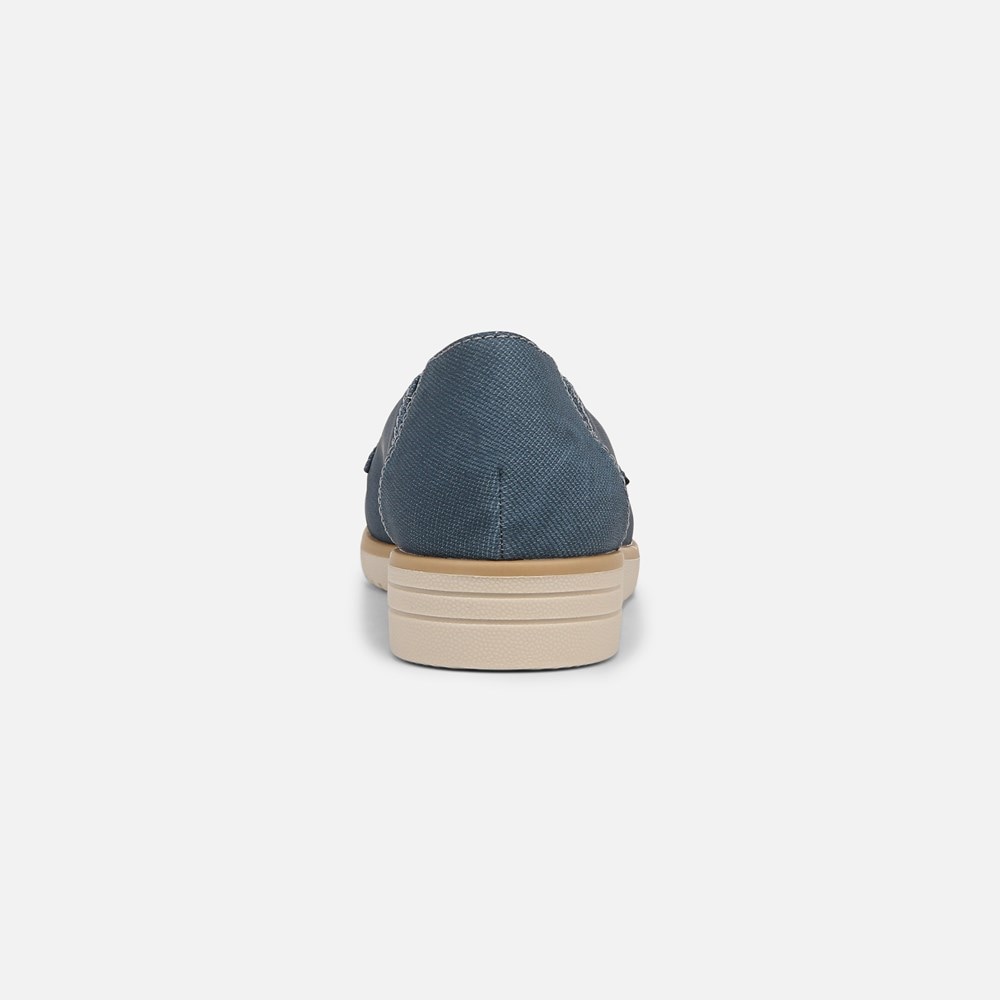 Naturalizer SOUL Idea Moc Loafer - Indigo Faux Leather