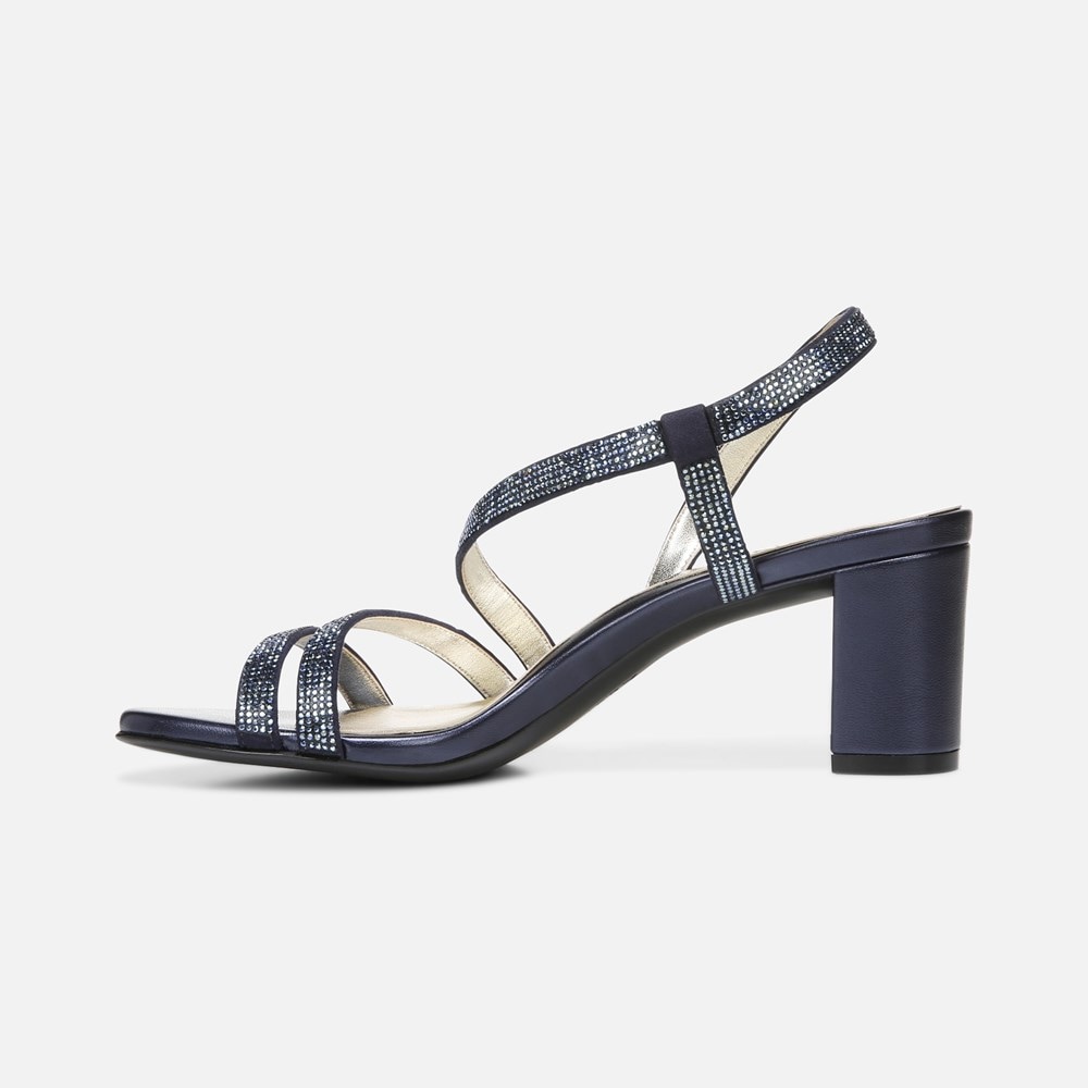 Naturalizer Vanessa Dress Sandal - French Navy Fabric
