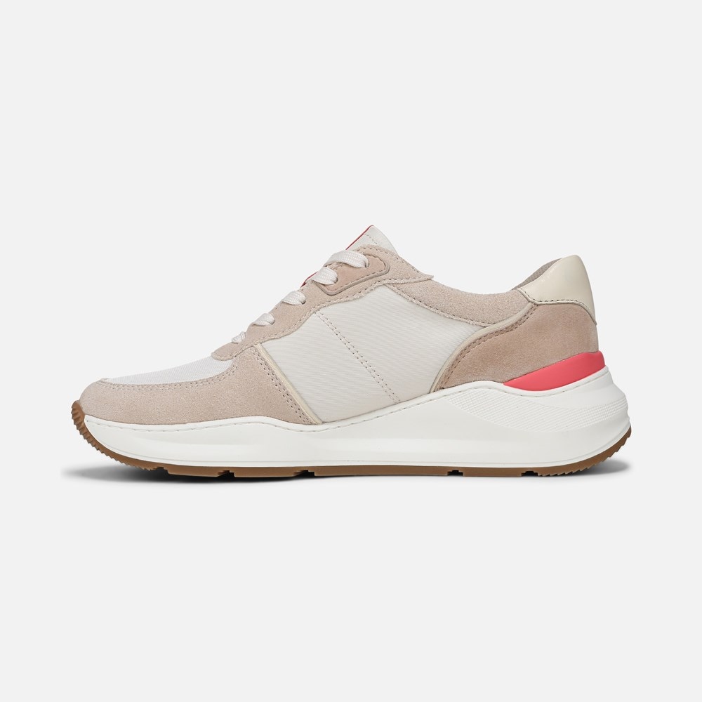 Naturalizer Blossom Lace-up Sneaker - Porcelain Leather