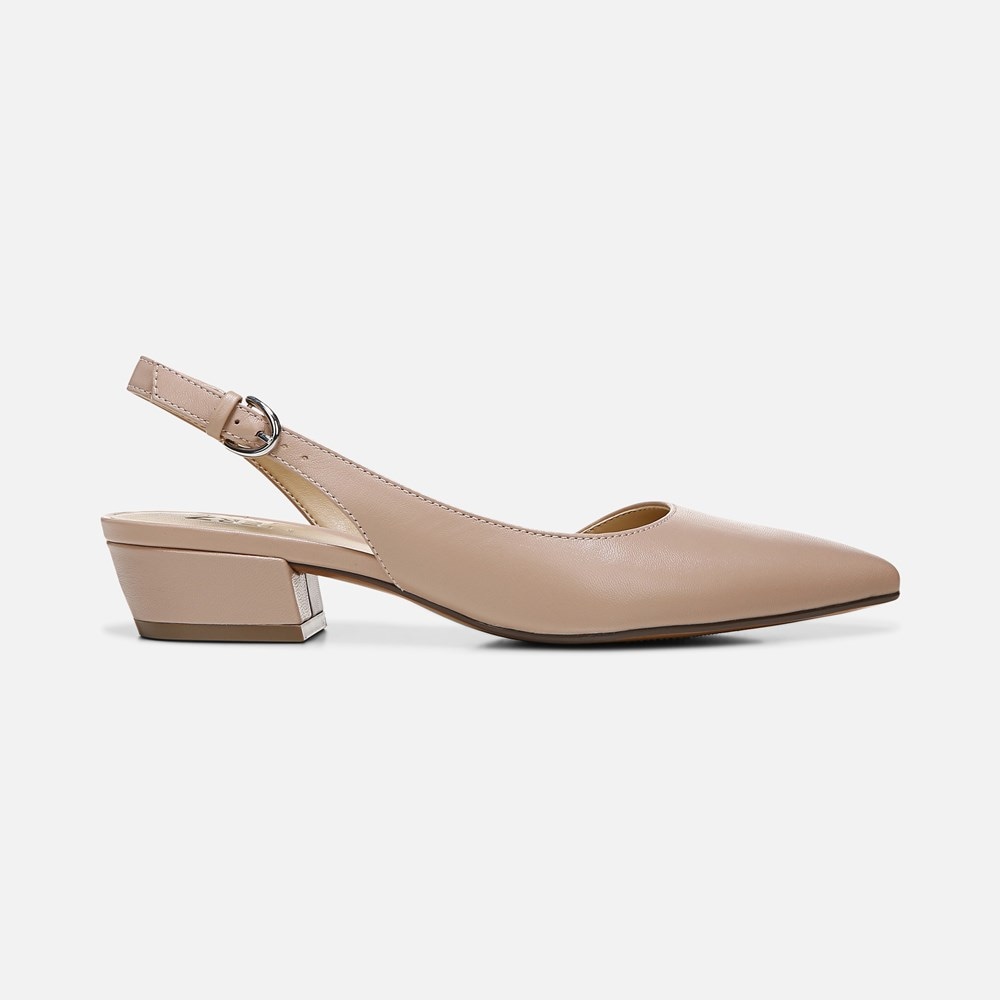 Naturalizer Banks Pointed Toe Flat - Opal Leather