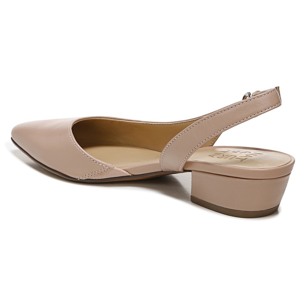 Naturalizer Banks Pointed Toe Flat - Opal Leather