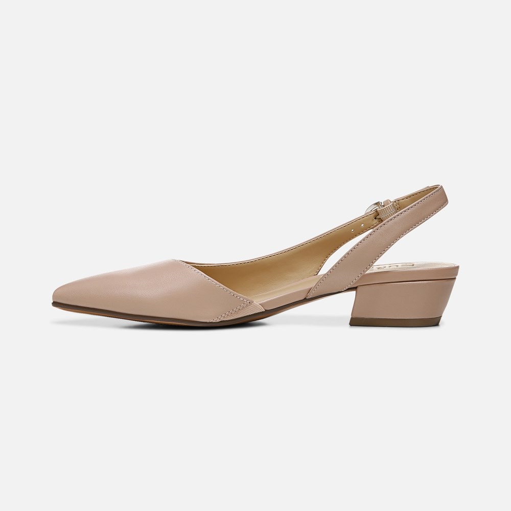 Naturalizer Banks Pointed Toe Flat - Opal Leather