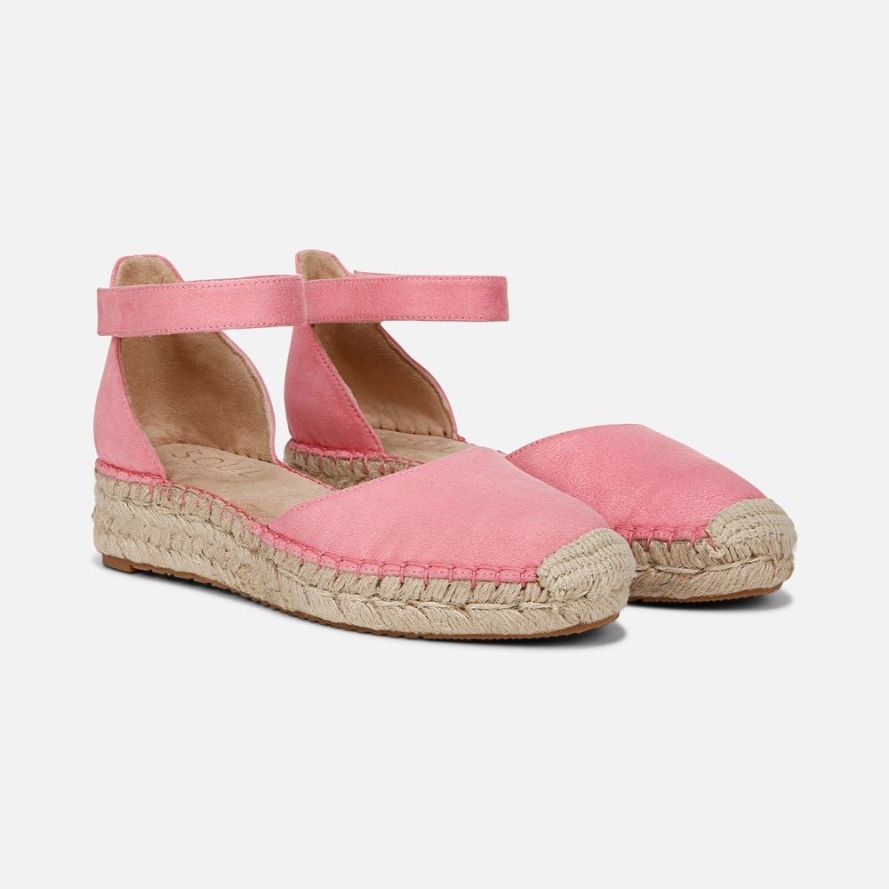 Naturalizer SOUL Wren Espadrille - Pink Fabric
