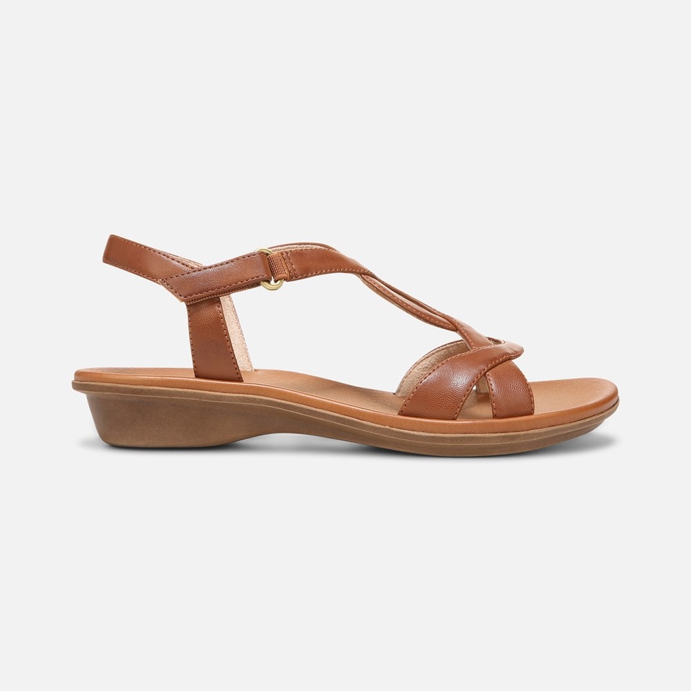 Naturalizer SOUL Solo Sandal - Brown Synthetic