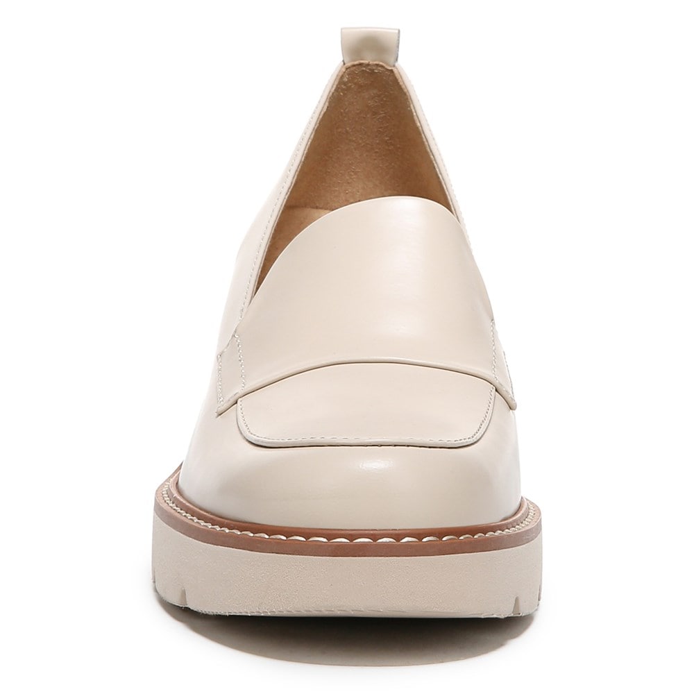Naturalizer Darry Lug Sole Loafer - Porcelain Skin Leather