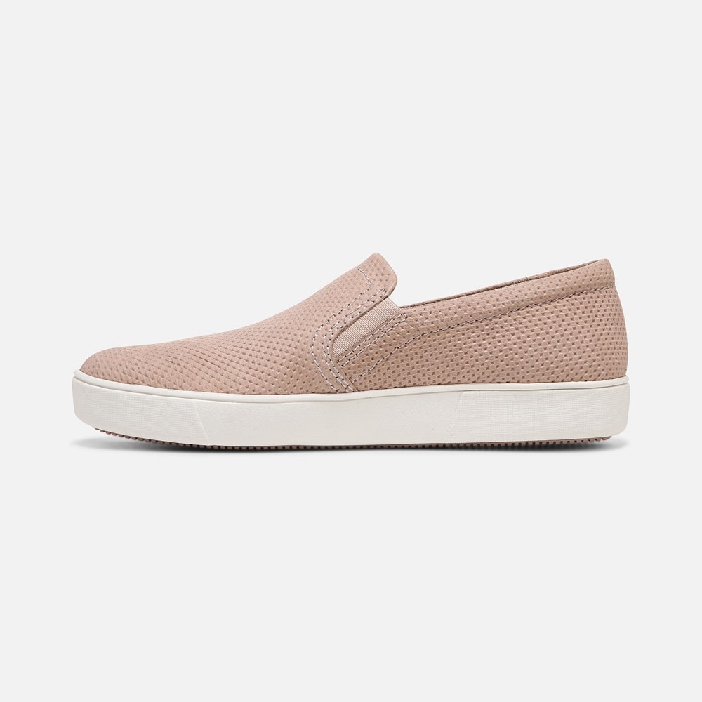 Naturalizer Marianne Slip On Sneaker - Mauve Leather