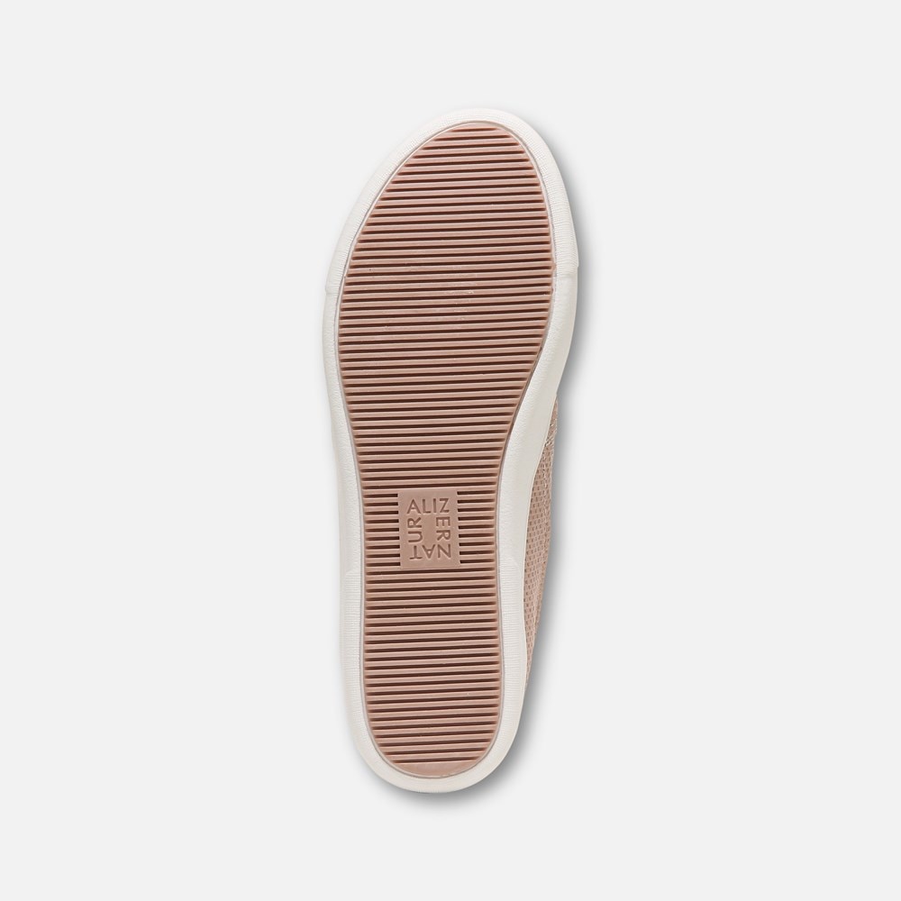 Naturalizer Marianne Slip On Sneaker - Mauve Leather