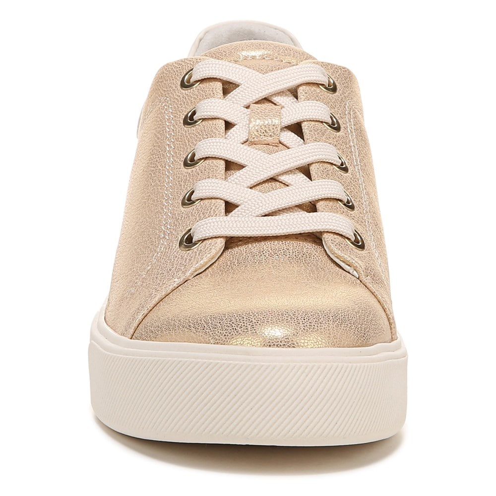 Naturalizer Morrison 2.0 Lace Up Sneaker - Gold Leather