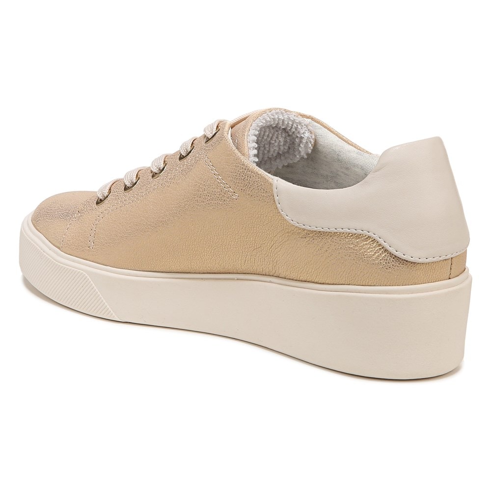 Naturalizer Morrison 2.0 Lace Up Sneaker - Gold Leather