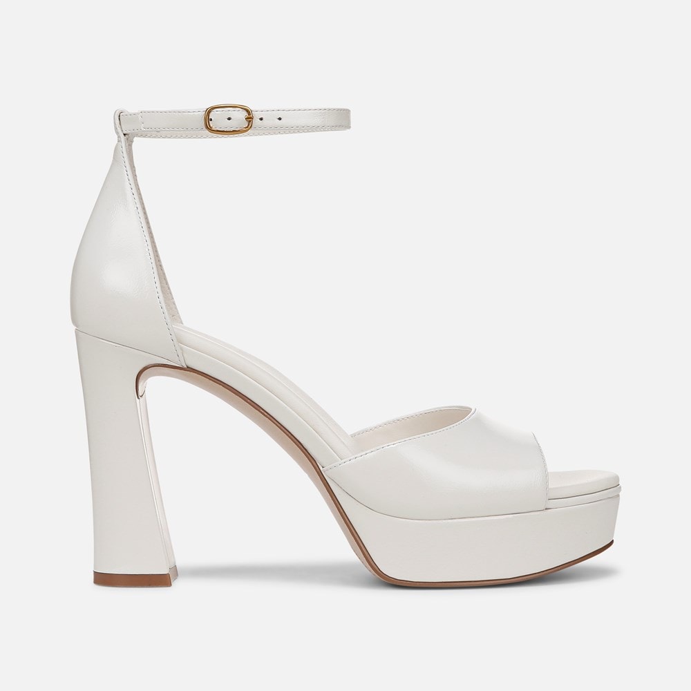 Naturalizer 27 Edit Delphie Dress Sandal - Warm White Leather