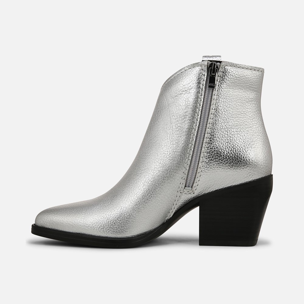 Naturalizer Fairmont Bootie - Silver Leather
