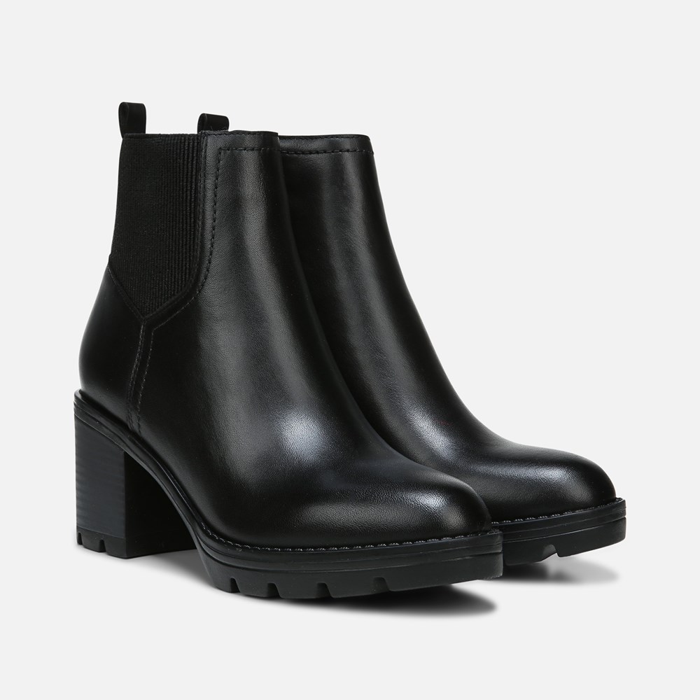 Naturalizer Verney Weatherproof Boot - Black Leather