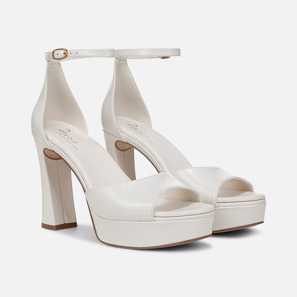 Naturalizer 27 Edit Delphie Dress Sandal - Warm White Leather