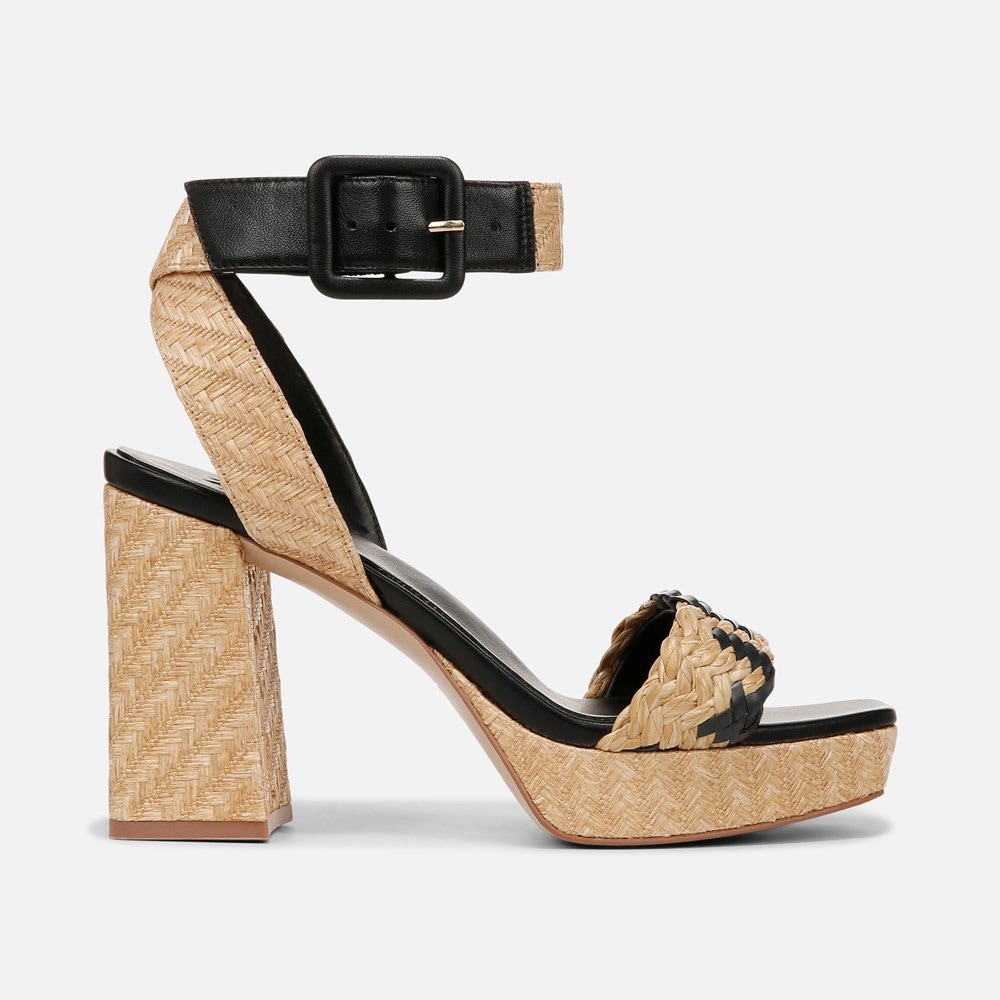 Naturalizer 27 EDIT Jaselle 2 Dress Sandal - Black Leather