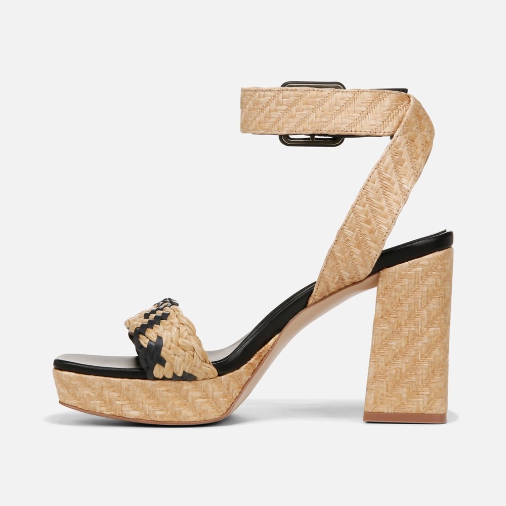 Naturalizer 27 EDIT Jaselle 2 Dress Sandal - Black Leather