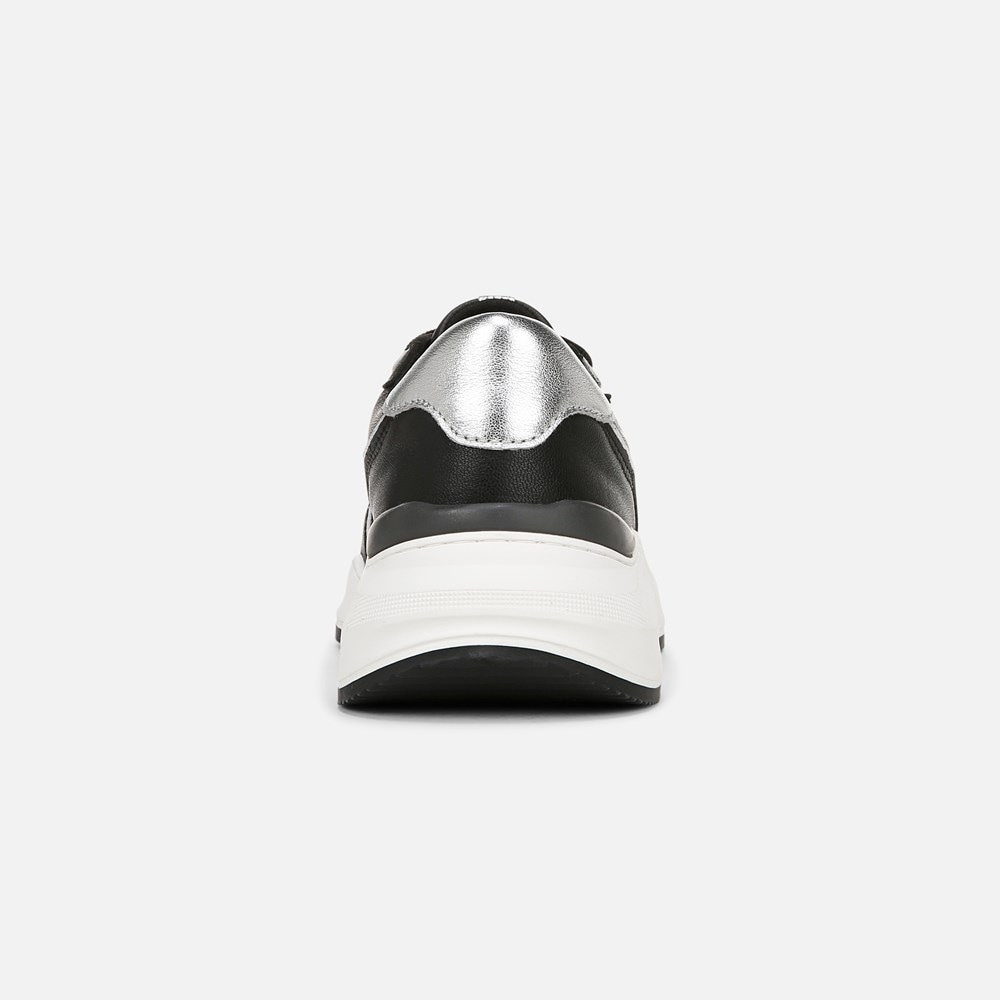 Naturalizer Blossom Lace-up Sneaker - Black Leather