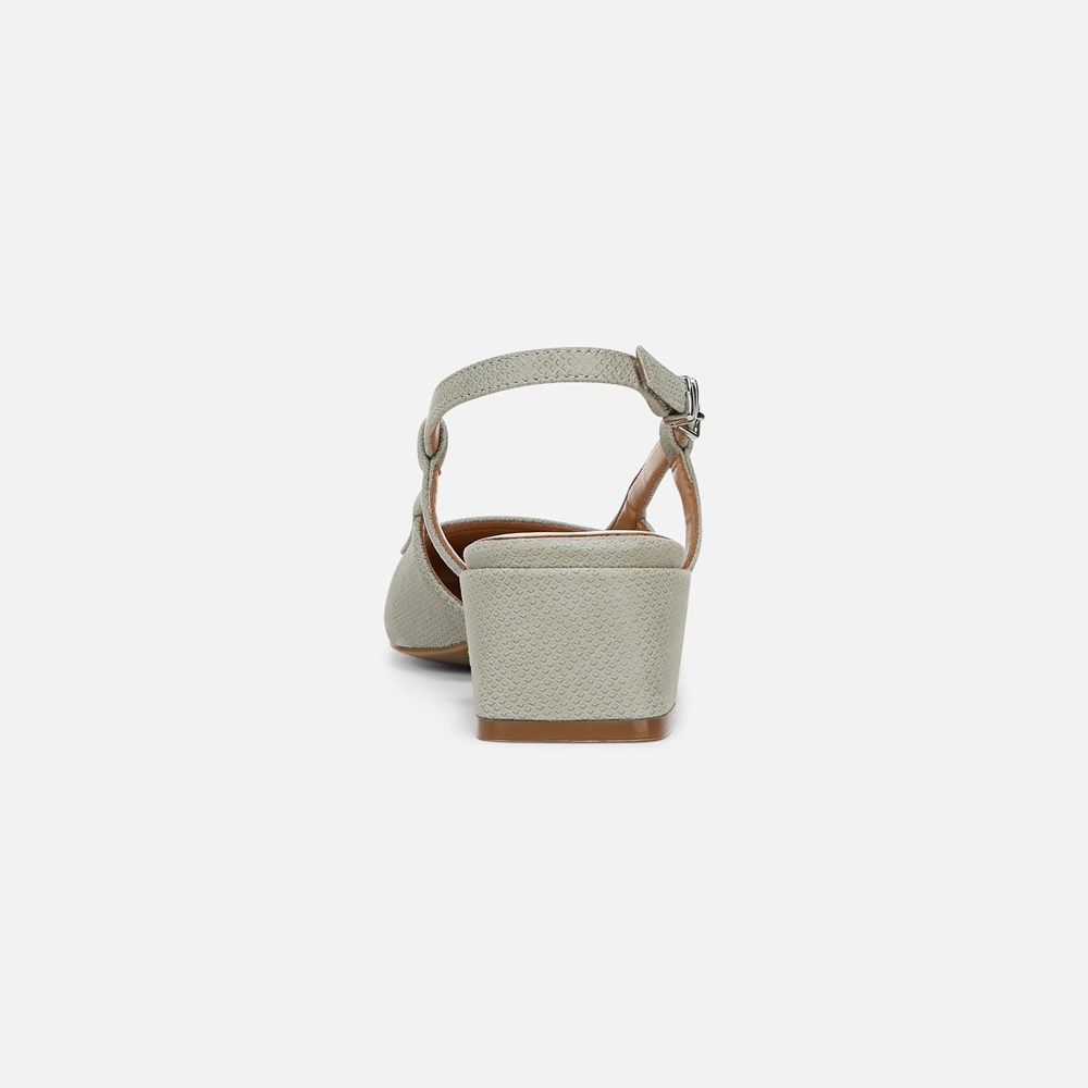 Naturalizer Harper Slingback - Pistachio Green Suede