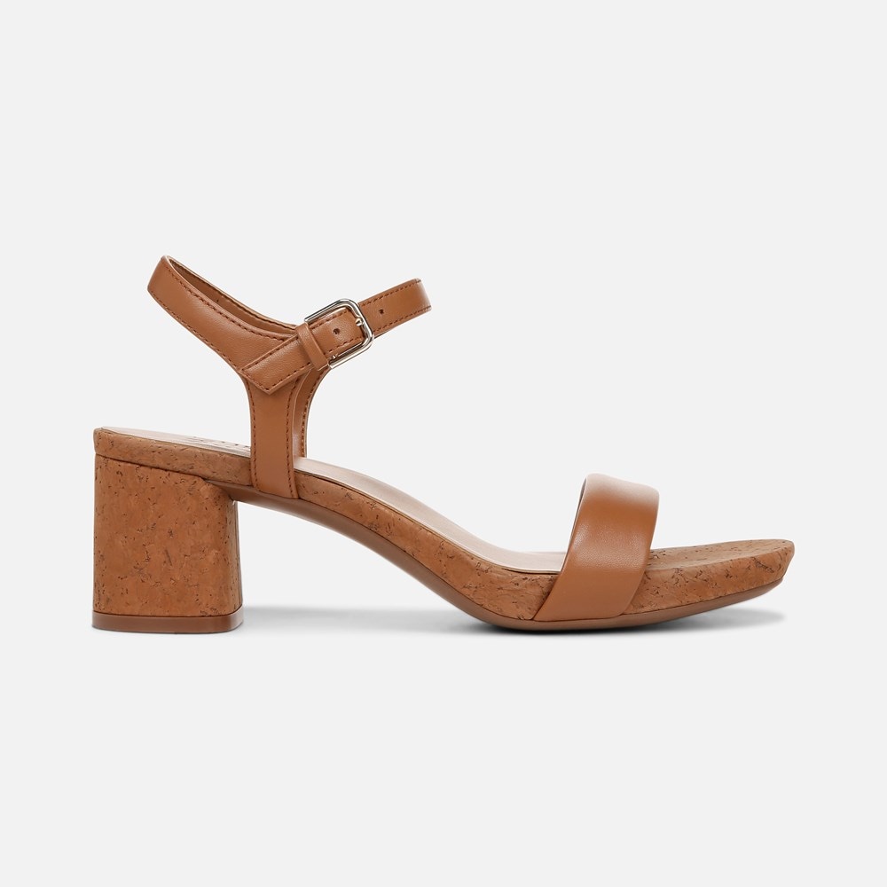 Naturalizer Izzy Dress Sandal - English Tea Leather