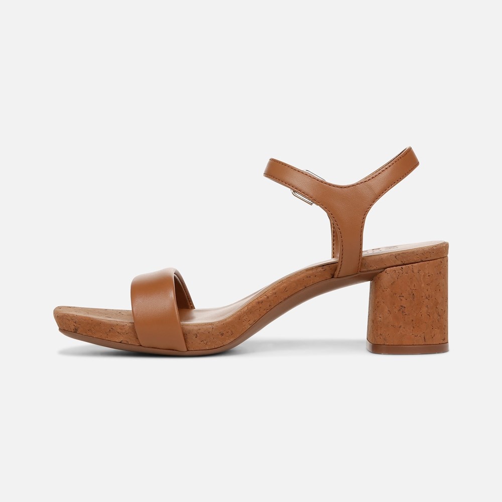 Naturalizer Izzy Dress Sandal - English Tea Leather