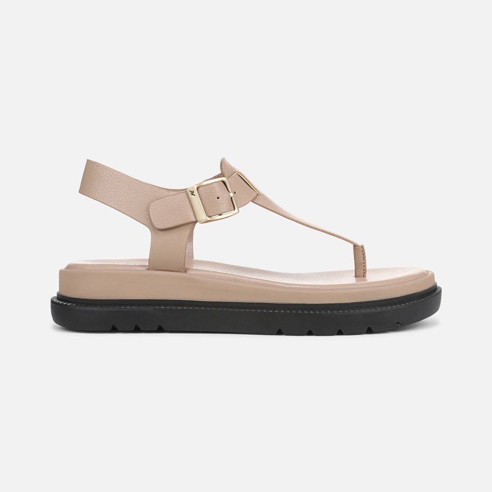 Naturalizer Alyssa Sandal - Tan Faux Leather