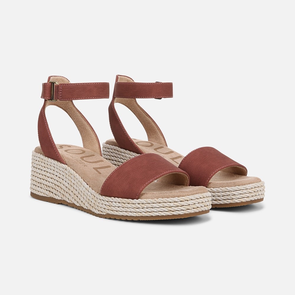 Naturalizer SOUL Gloria Espadrille - Clay Fabric