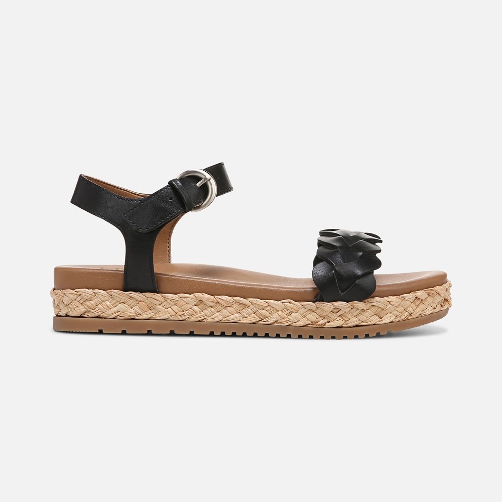 Naturalizer Neila Sandal - Black Leather