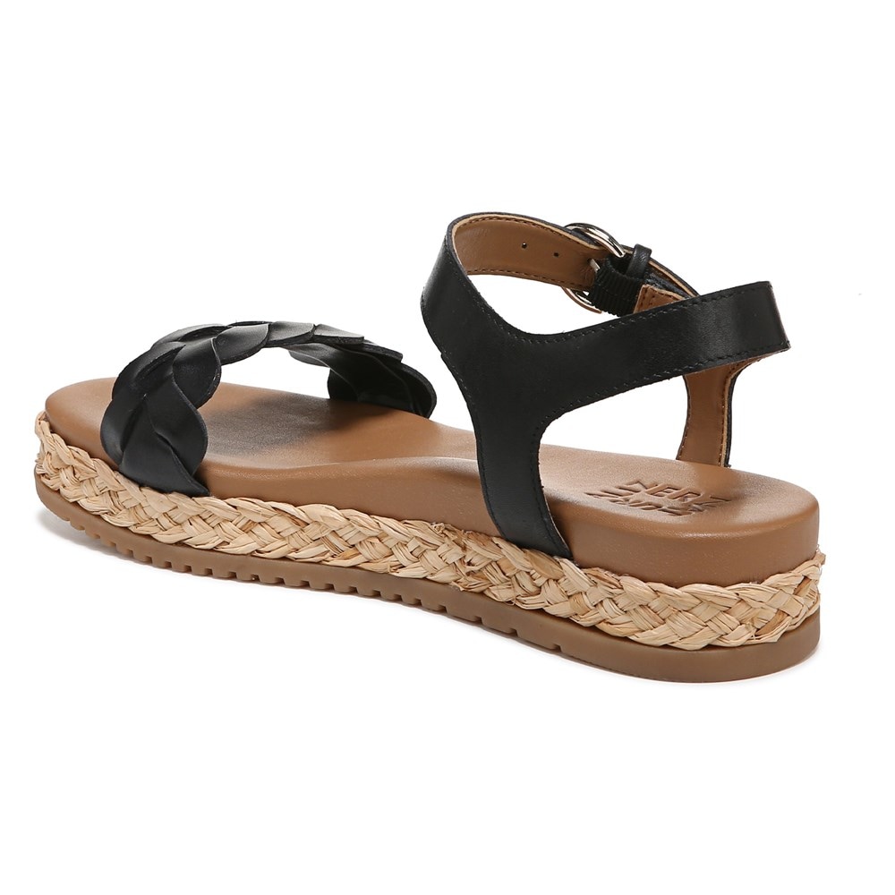 Naturalizer Neila Sandal - Black Leather
