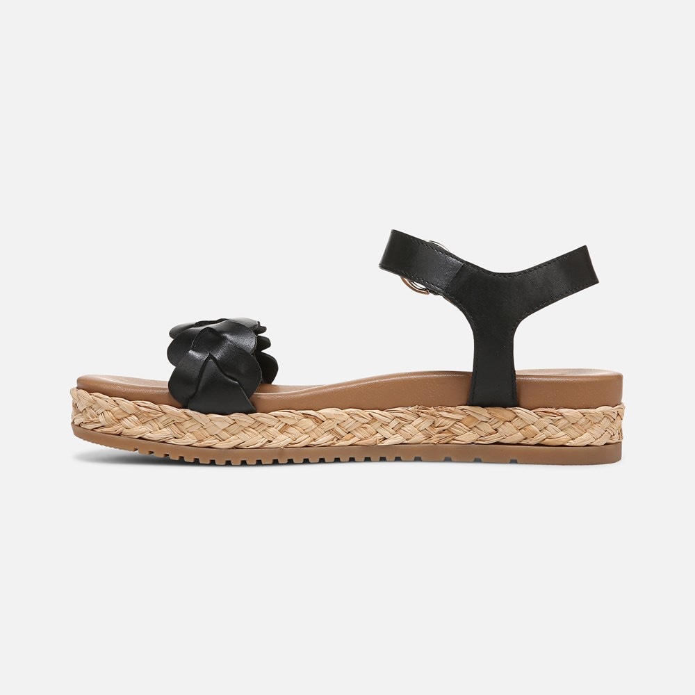 Naturalizer Neila Sandal - Black Leather
