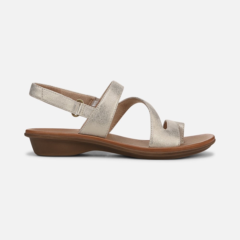 Naturalizer Soul Shakina Sandal - Gold Faux Leather