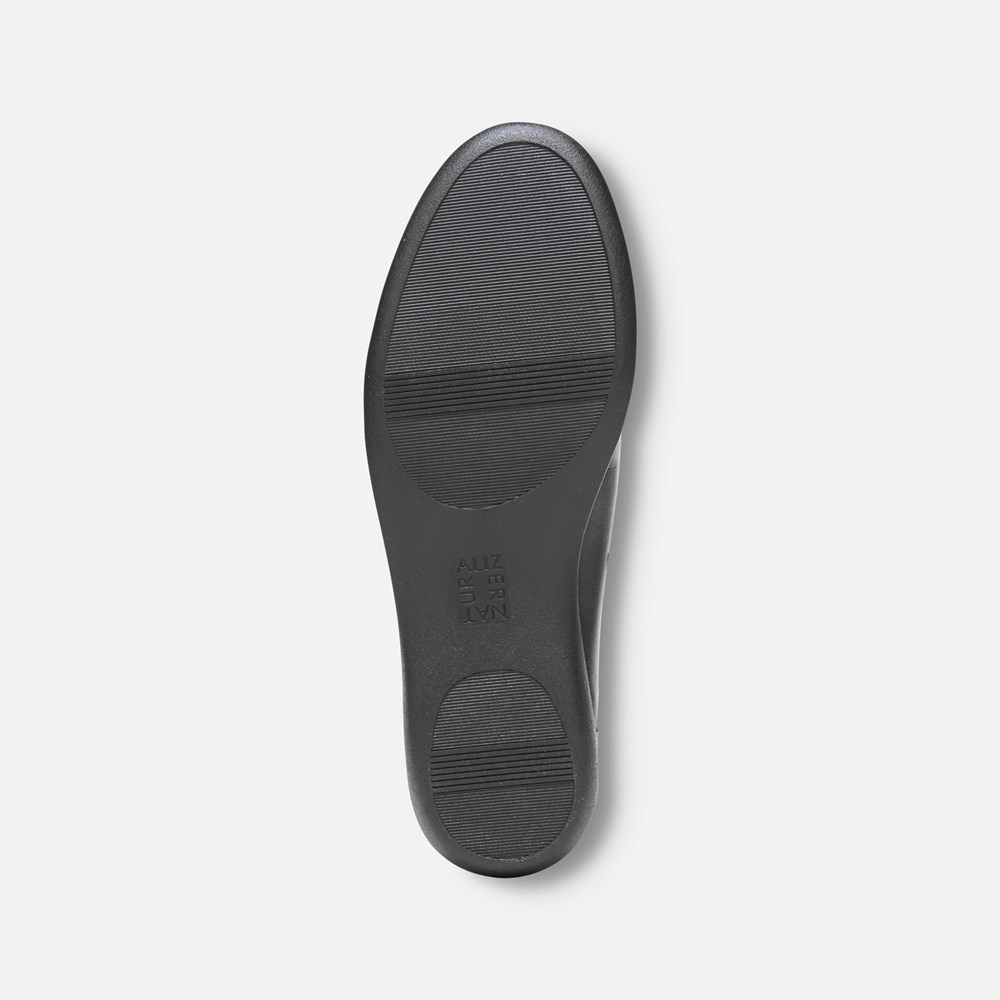 Naturalizer Flexy Flat - Black Leather
