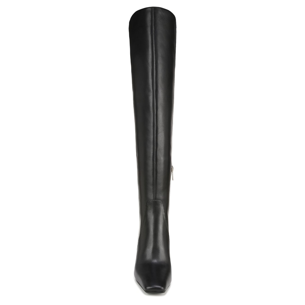 Naturalizer Lyric Wide Calf Over The Knee Boot - Black Leather