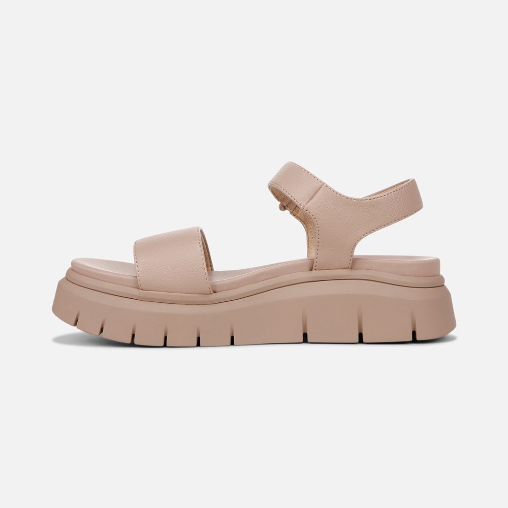 Naturalizer SOUL Poppi Wedge Sandal - Blush Tumbled
