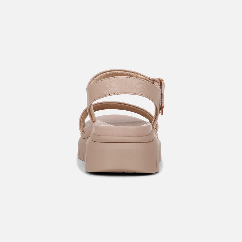 Naturalizer SOUL Poppi Wedge Sandal - Blush Tumbled