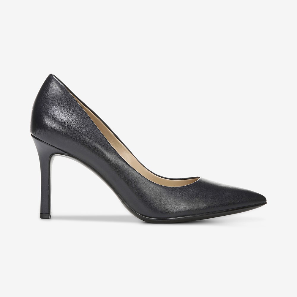 Naturalizer Anna Pump - Inky Navy Leather