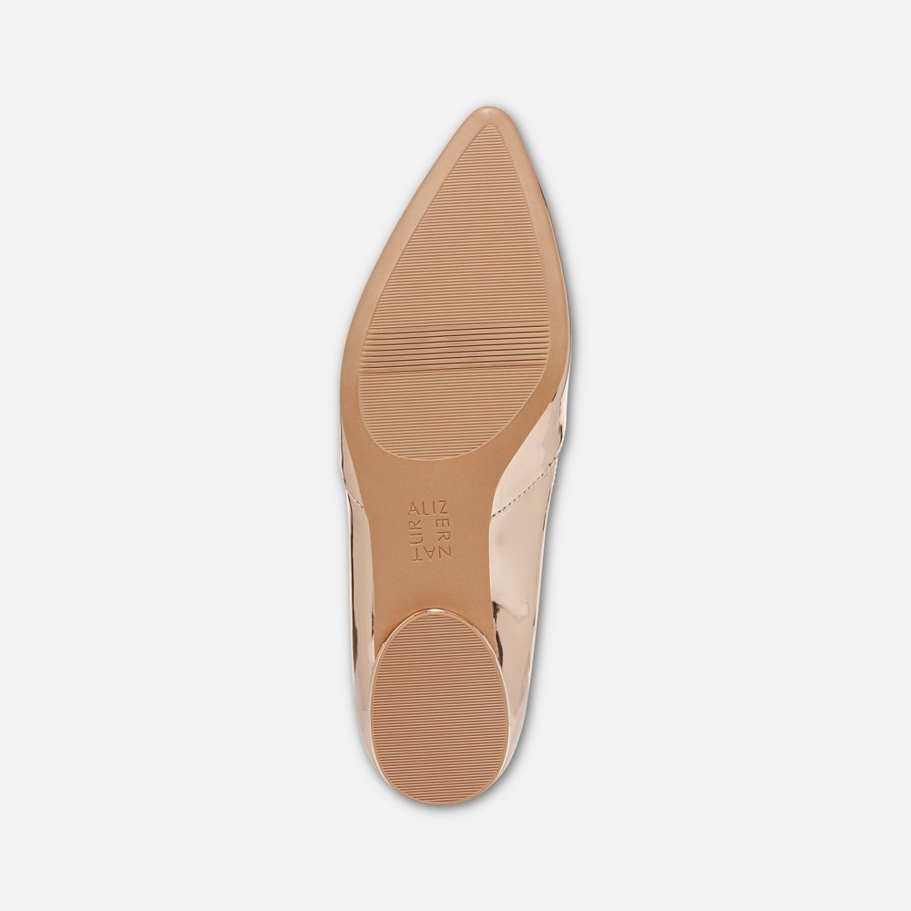 Naturalizer Havana Flat - Rose Gold Leather