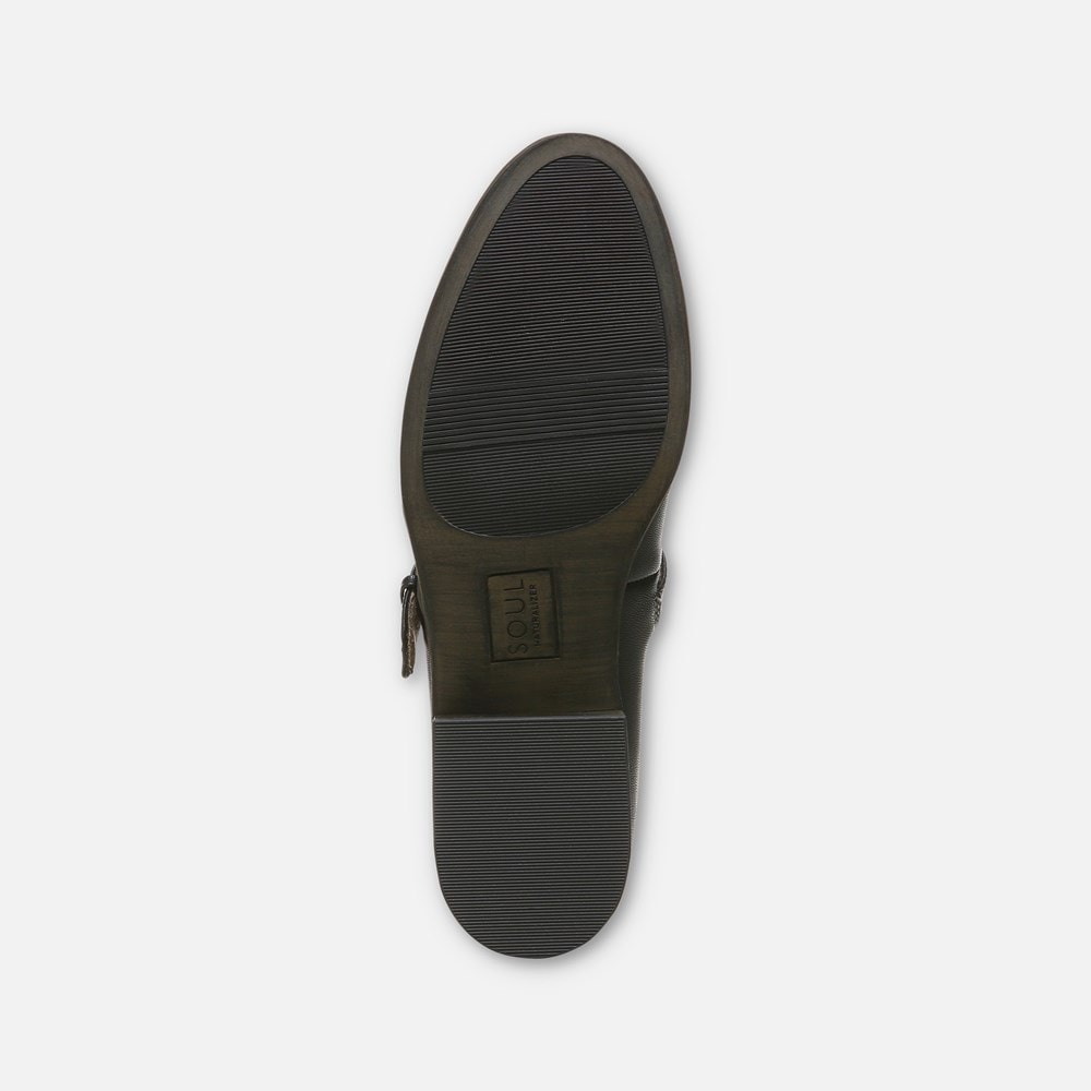 Naturalizer SOUL Ramona Mary Jane Flat - Black Smooth Synthetic