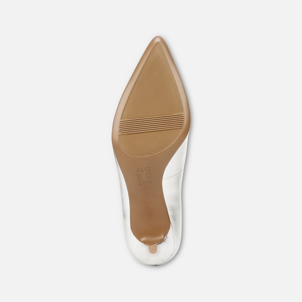 Naturalizer Everly Pump - Silver Leather