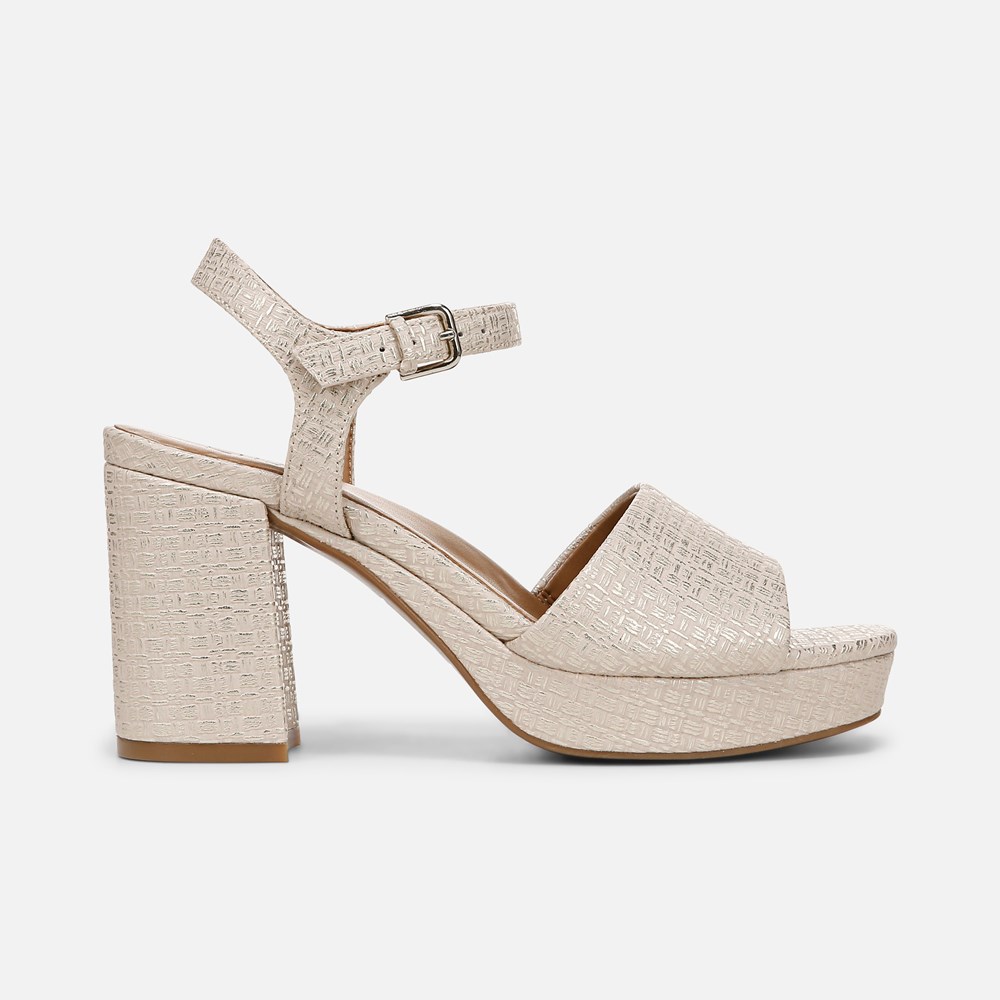 Naturalizer Lilly Sandal - Tan Faux Leather