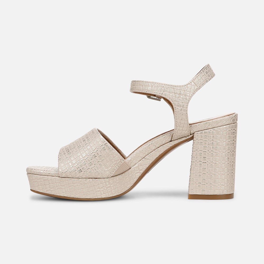 Naturalizer Lilly Sandal - Tan Faux Leather