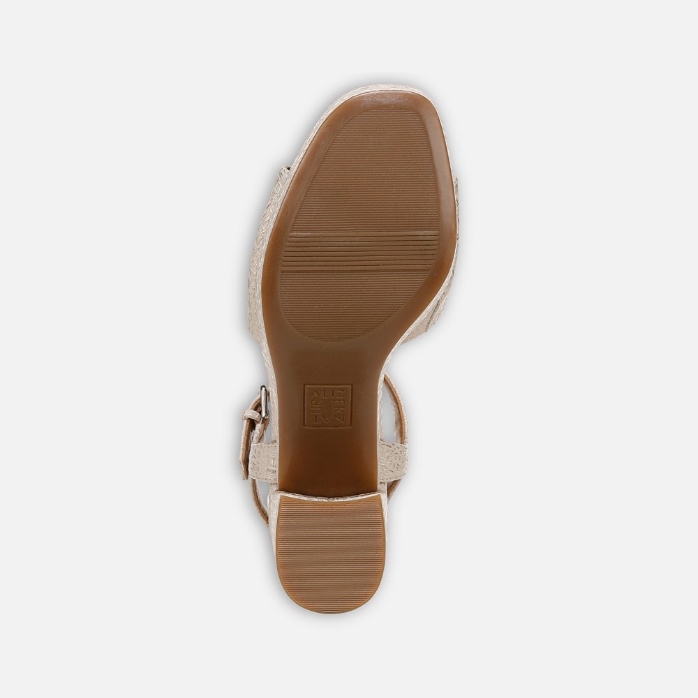 Naturalizer Lilly Sandal - Tan Faux Leather
