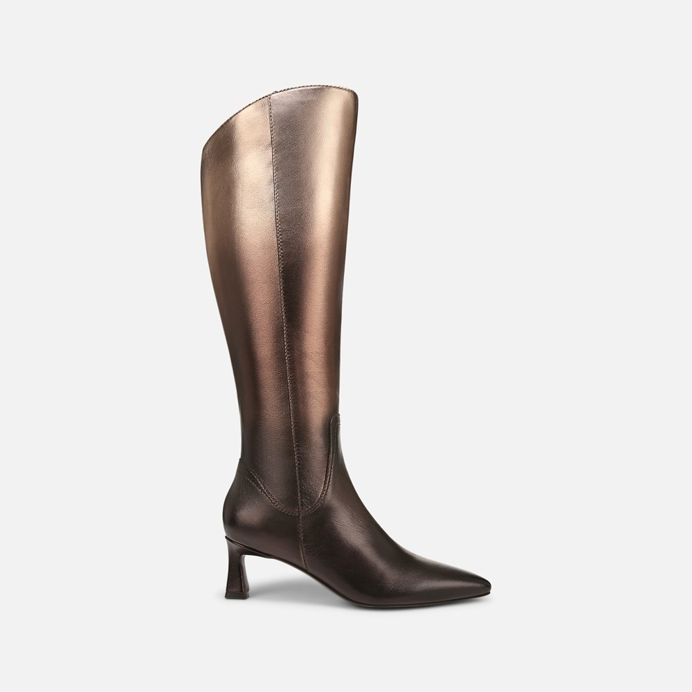 Naturalizer Deesha Unity Wide Calf Boot by Deepica Mutyala - Unity Metallic Leather