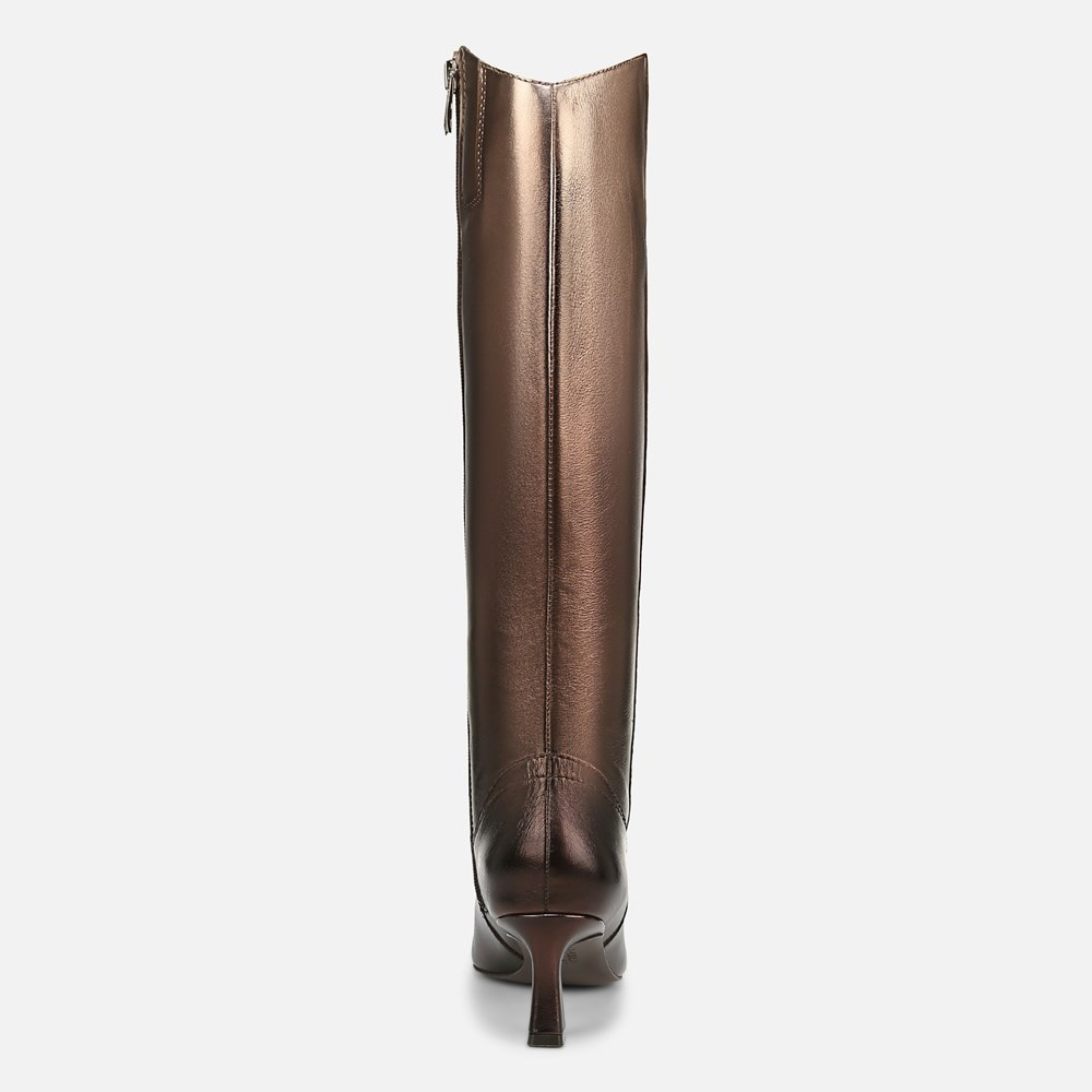 Naturalizer Deesha Unity Wide Calf Boot by Deepica Mutyala - Unity Metallic Leather