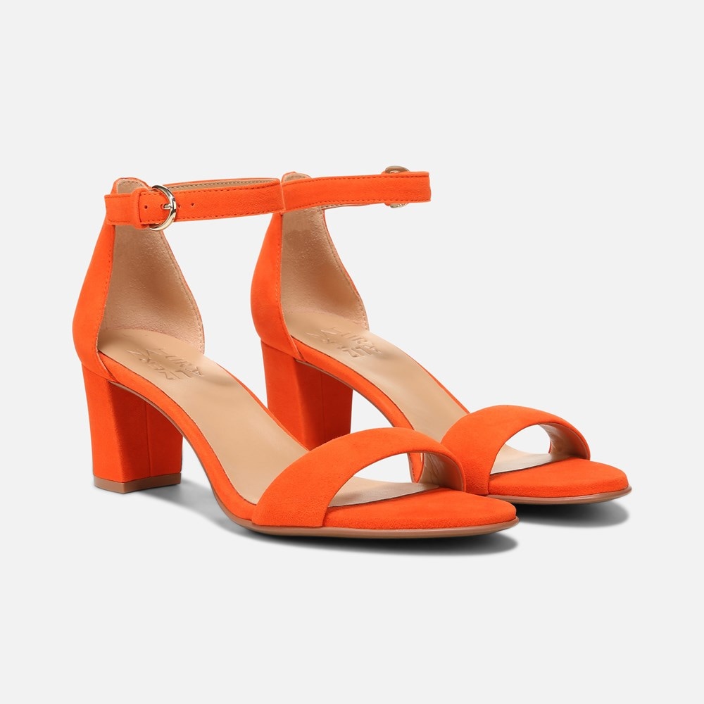 Naturalizer Vera Dress Sandal - Orange Suede