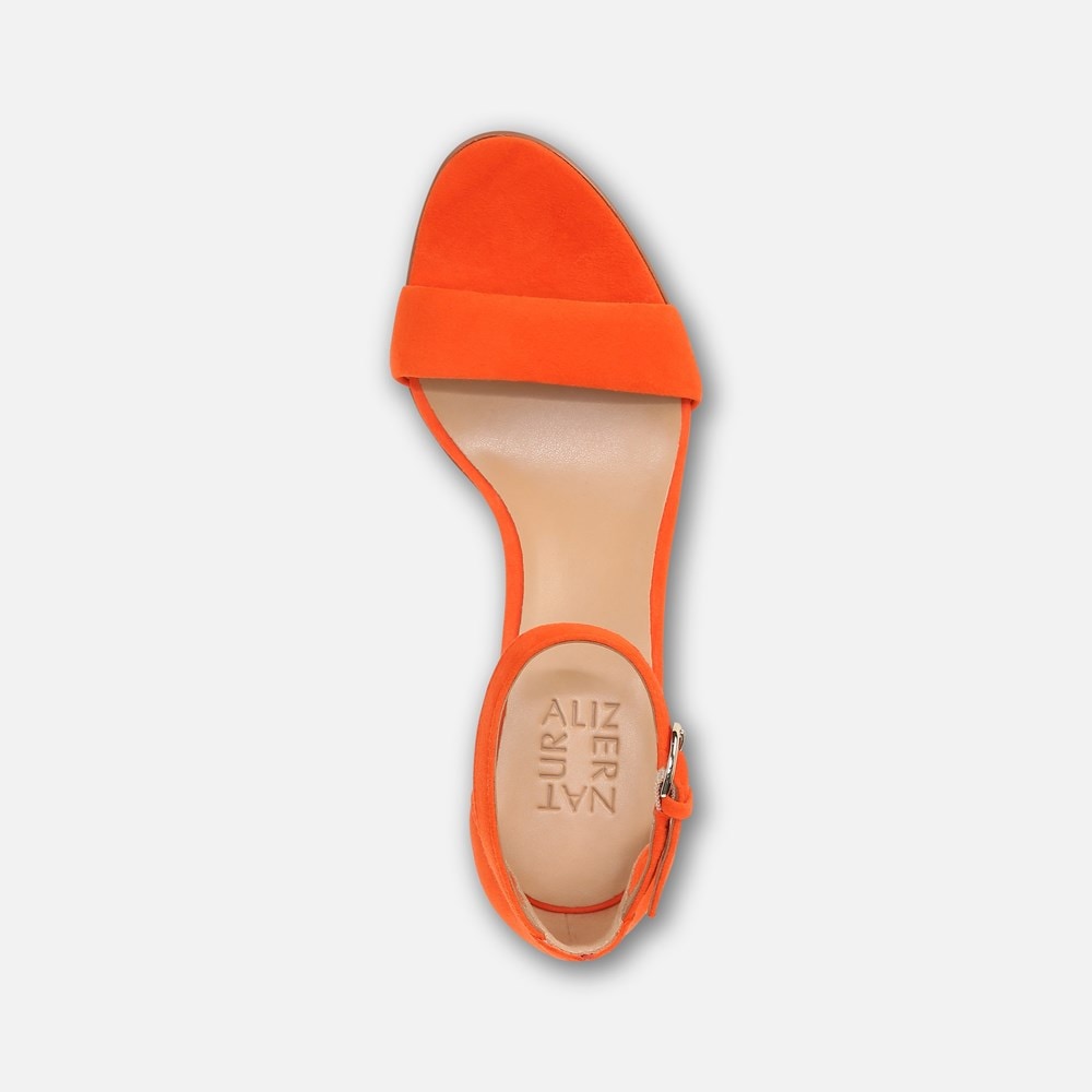 Naturalizer Vera Dress Sandal - Orange Suede