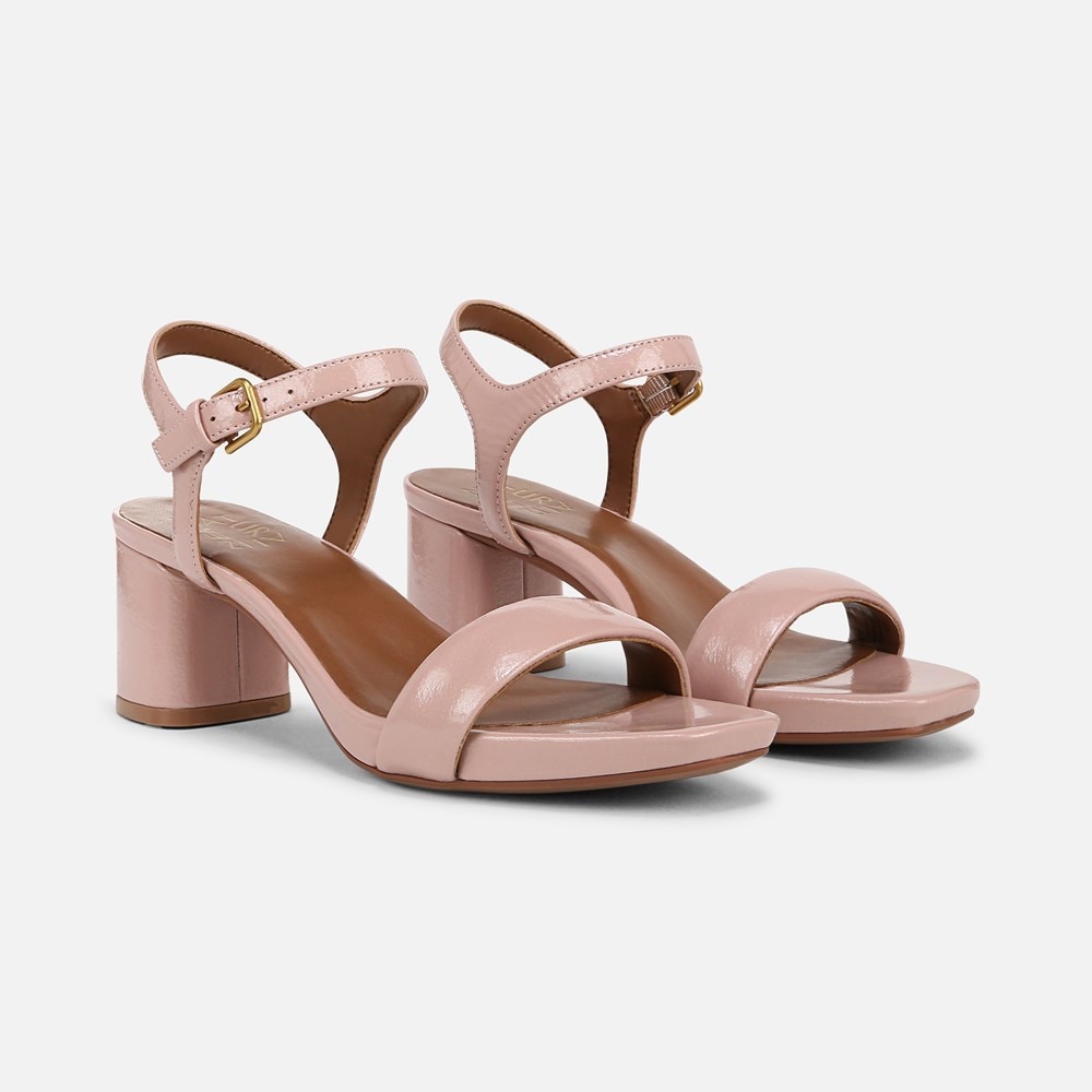 Naturalizer Izzy Dress Sandal - Cameo Blush Pink Leather