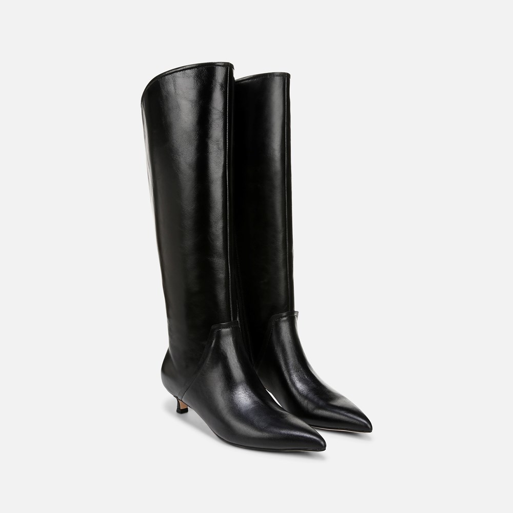 Naturalizer 27 Edit Nikita Knee High Boot - Black Leather