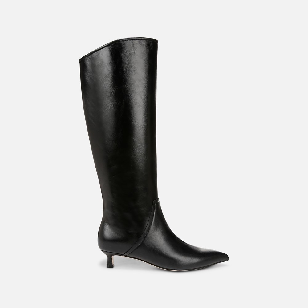 Naturalizer 27 Edit Nikita Knee High Boot - Black Leather