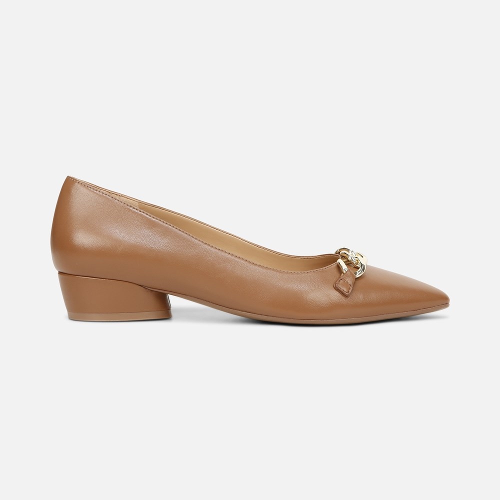 Naturalizer Becca Flat - English Tea Brown Leather
